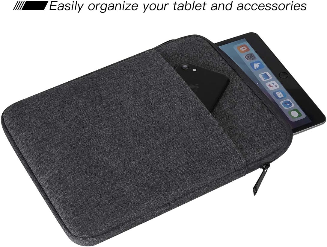iPad Air 4 Sleeve Case 12.9 Inch, Tablet Sleeve for Samsung Galaxy Tab A 10.1 Inch/S6 10.5 Inch, New iPad 7 10.2/ iPad Pro 10.5 11 Inch/iPad 6 5 4/9.7 Inch New iPad, Surface Go 2018(Grey) : Electronics