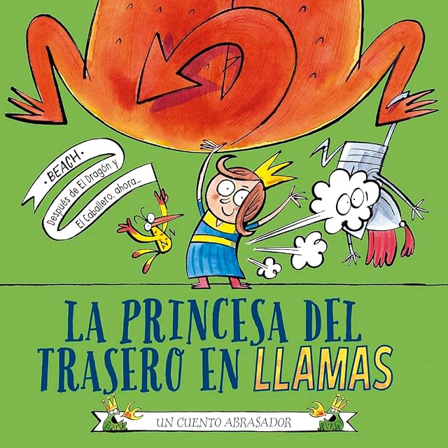 Portada de La princesa del trasero en llamas