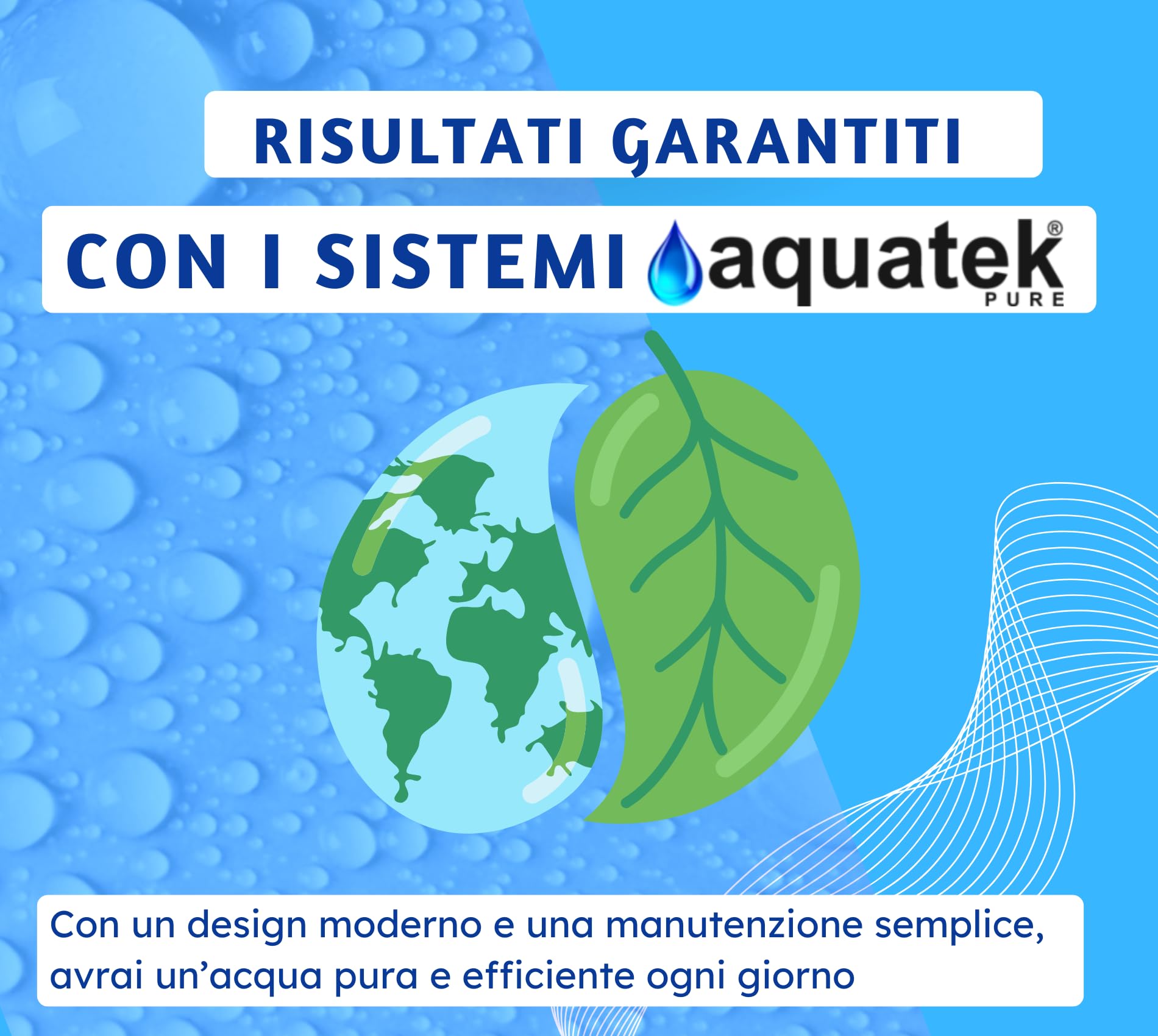 Aquatek - Filtro a Colonna con Quarzite Sabbia per Acqua di Pozzo Automatico a Tempo QZF-100 Portata 900 LT/H Rimuove Solidi Sospesi Colloidi Torbidità Acqua Pulita UV e Osmosi Inversa