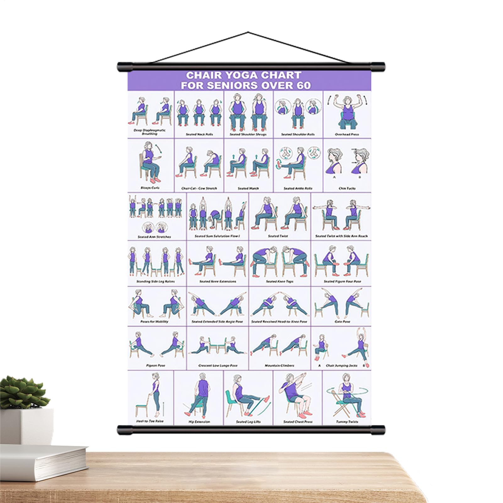 Pilates hogar con tabla de yoga plegable para transformar su sala de estar 8