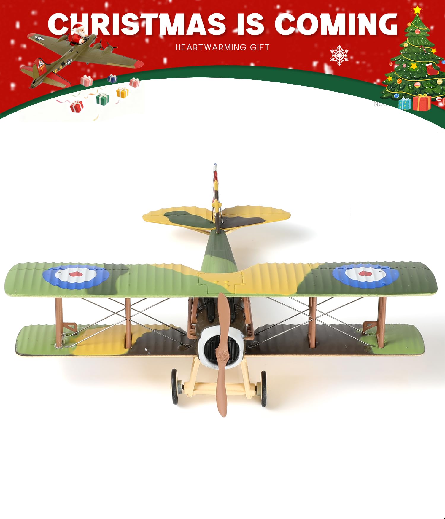Amazon.co.jp: NUOTIE 1/72 SPAD.S XIII クラシック戦闘機モデル WW I