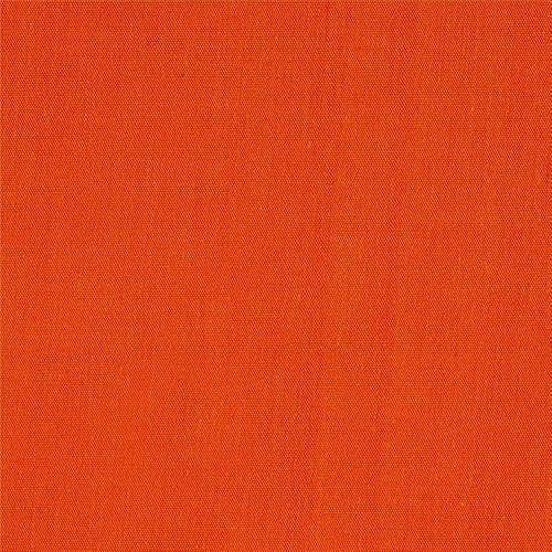 60" Poly Cotton Broadcloth Orange, Fabric by the Yard