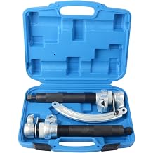 DAYUAN Coil Spring Compression Tools - 2pc Durable Coil Strut Spring Compressor Clamps Tool Set with Safety Guard