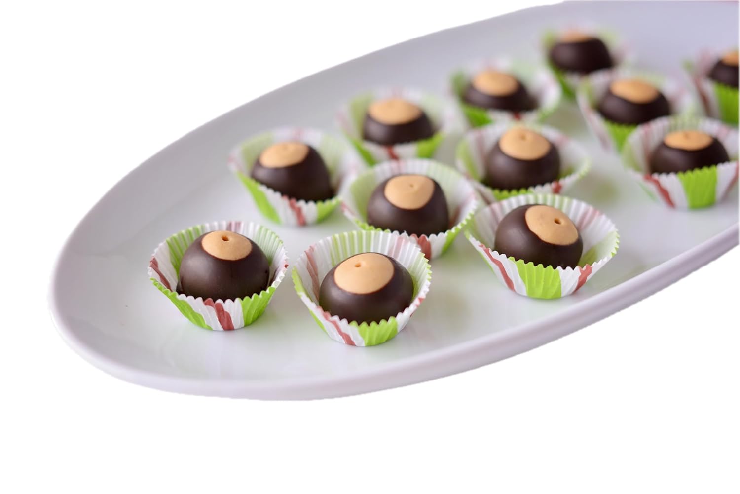 Marsha's Buckeyes Individually Wrapped (60 Per Case)