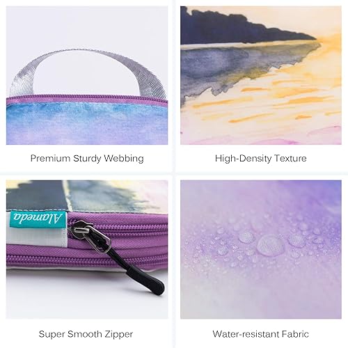 Miniatura 6 de Juego de 3 organizadores de embalaje de equipaje, cubos de compresión para maletas, impresión