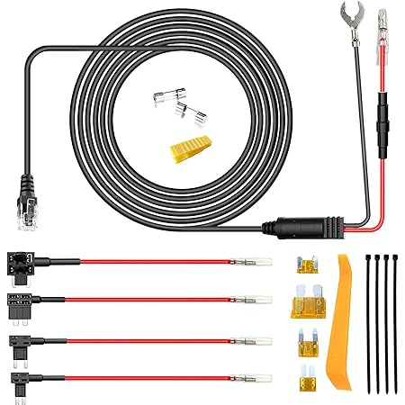 Amazon.com: Radar Detector Hardwire Kit,Direct Wire Wiring kit for