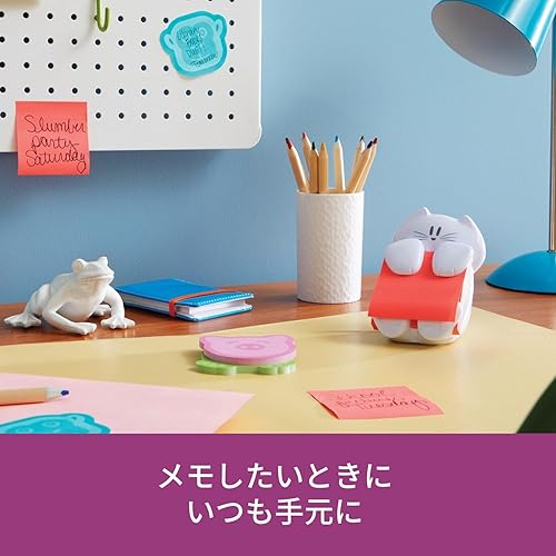 Miniatura 2 de Post-it Sticky Notes, Strong Adhesive, Pop-up Notebook Design, Dispenser, Cat CAT-330