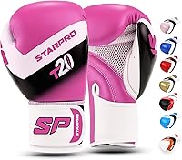 Vista 11 de Starpro Boxing Gloves with Wrist Support & Protection Sparring Training Bag Gloves for Men & Women 8oz 10oz 12oz 14oz 16oz