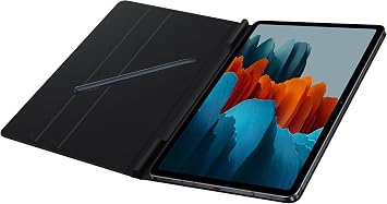 Samsung Galaxy Tab S8 / S7 Book Cover - Original Samsung Tablet Case - Black