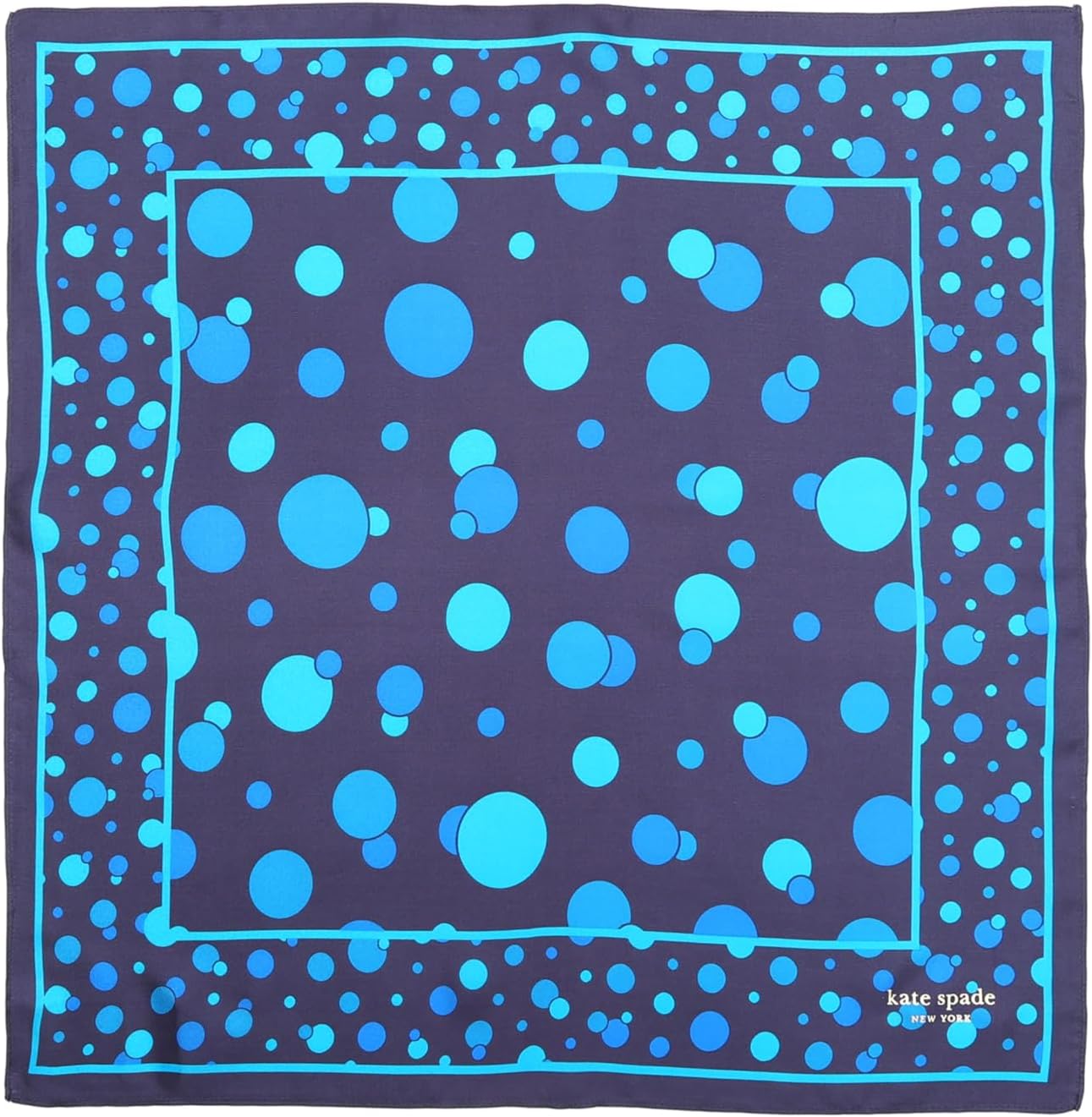 kate spade new york SPACE DOT SILK BANDANA
