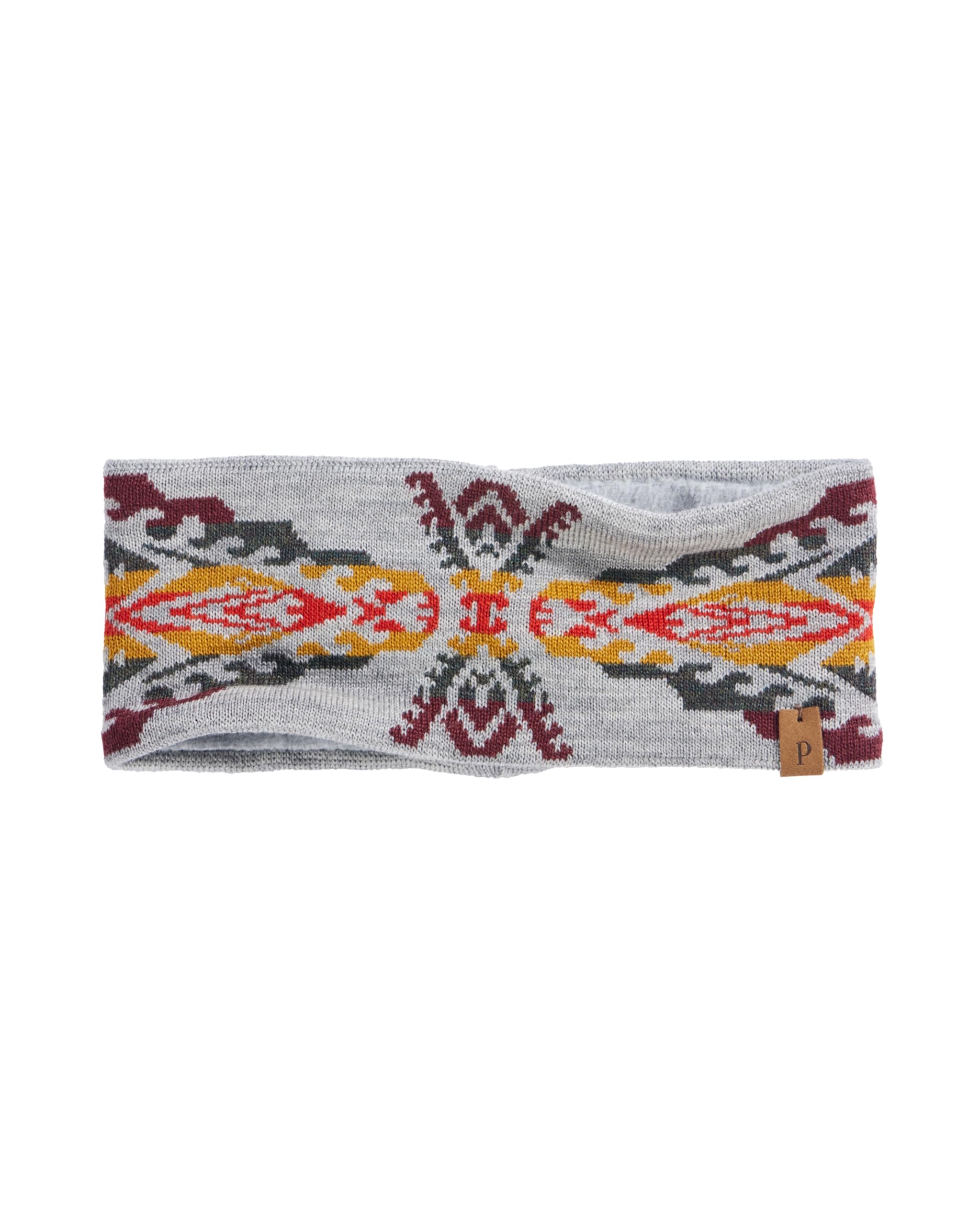 Pendleton Merino Wool Knit Headband Pendleton Fleece Lined headband - Grey - GS773-54922 main image 2