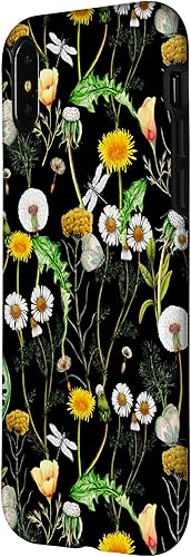 Miniatura 8 de iPhone 11 Pro Wildflowers Botanical Daisy Flores Dandelion Libélula Estuche de regalo