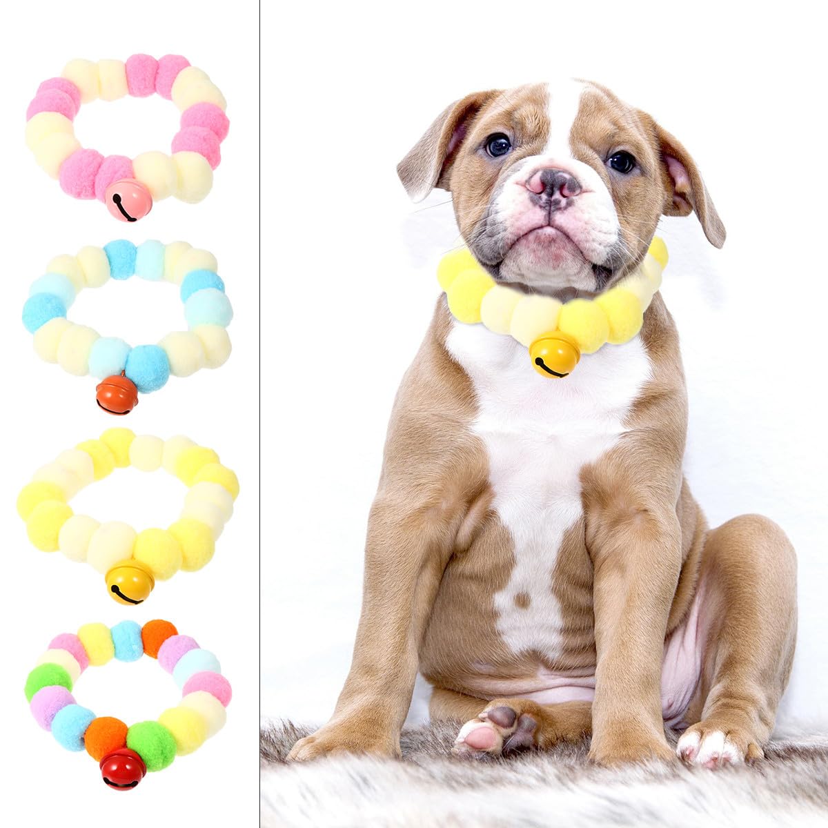 Collar para gatos para vestir a tu mascota con estilo suave de peluche