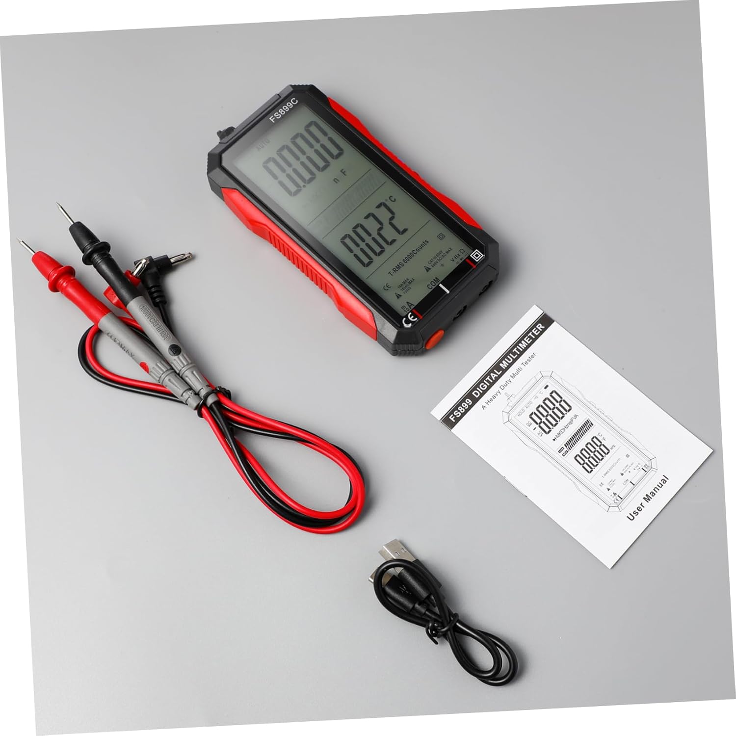 Multi Tester Pen-Style Multimeter Electrical Tester Digital Multimeter Backlight