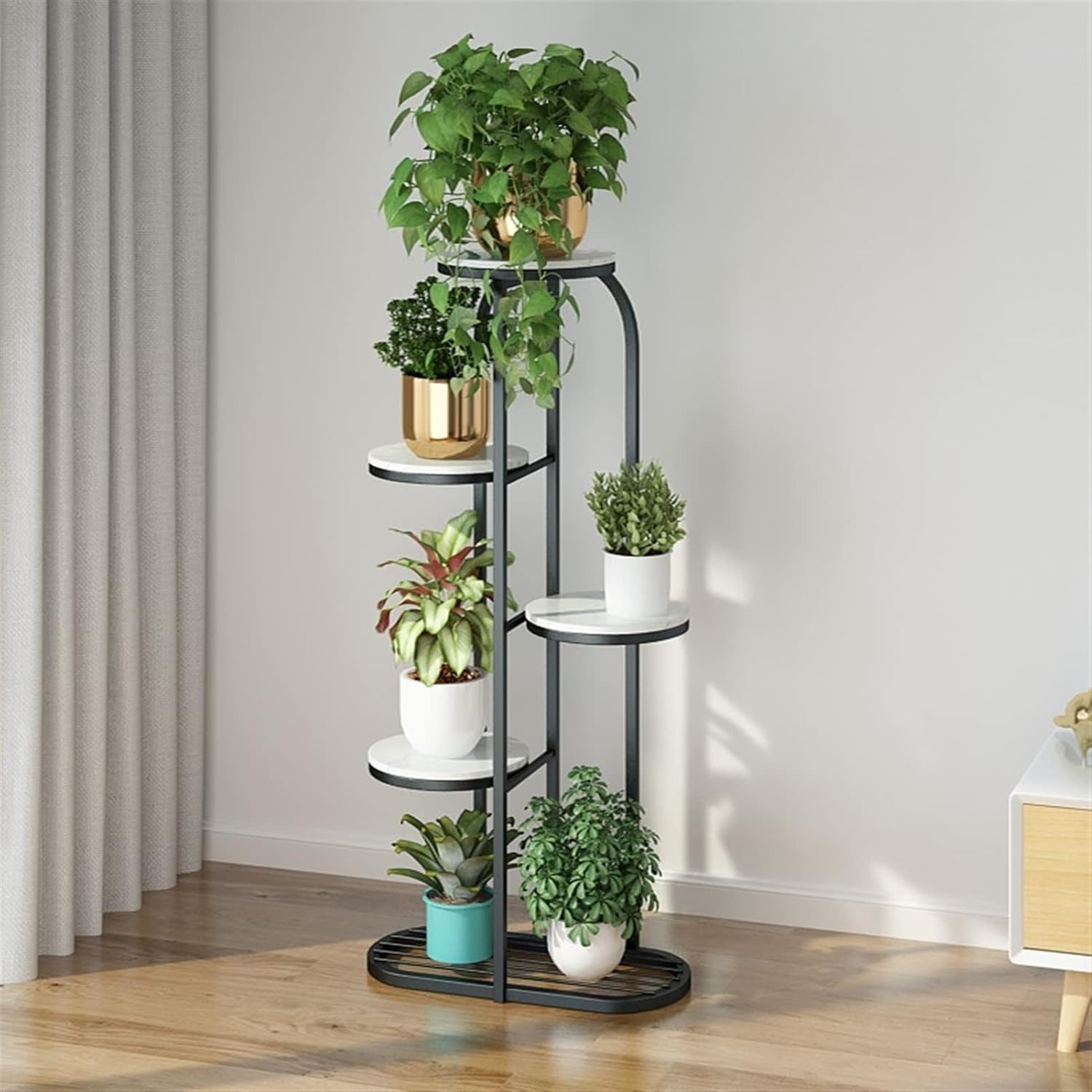 フラワーポット 多機能収納 ラック バルコニープラントラック 収納