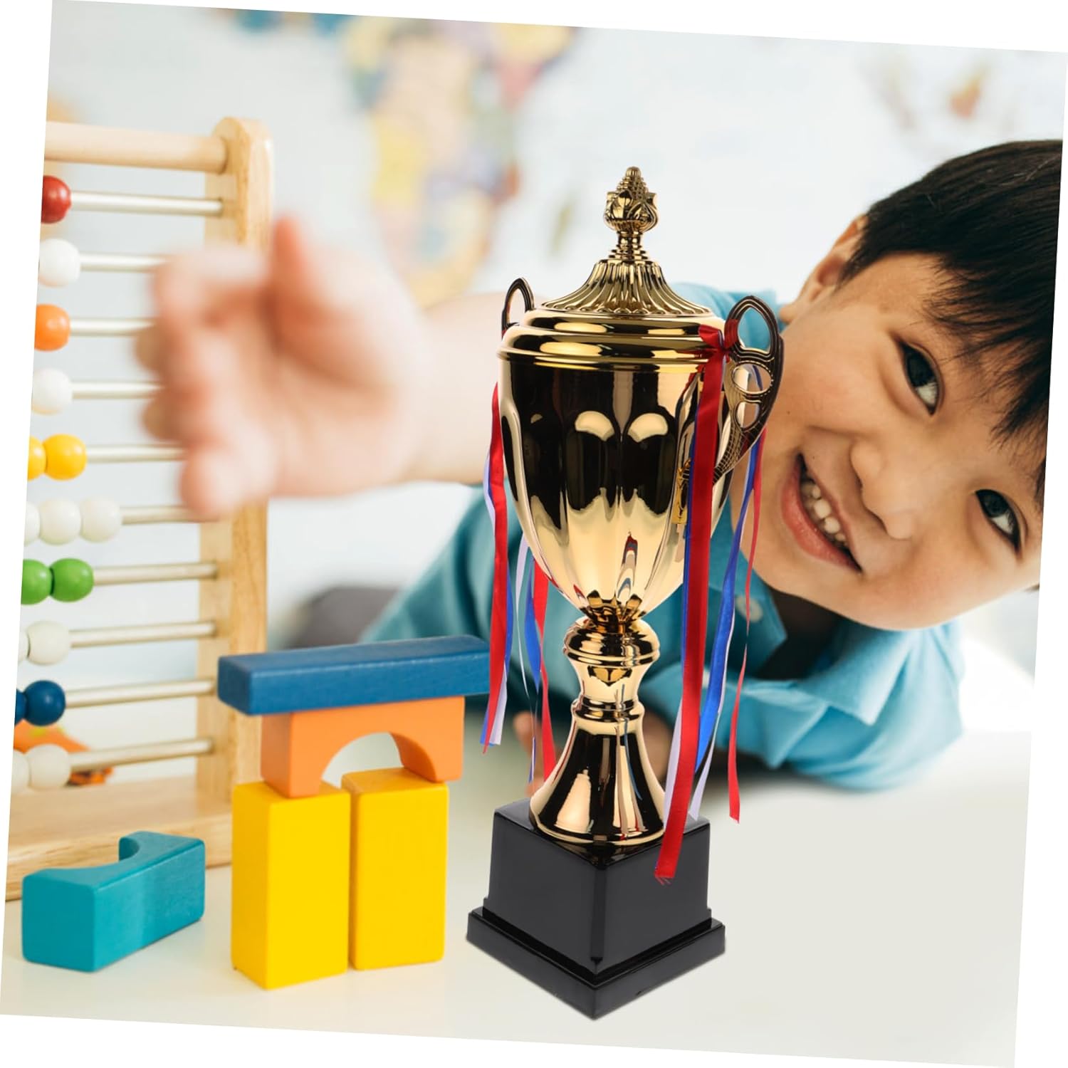 KICHOUSE Trophy Cup Championship Trophy for Sports Match Game Metal School Tournament Honor