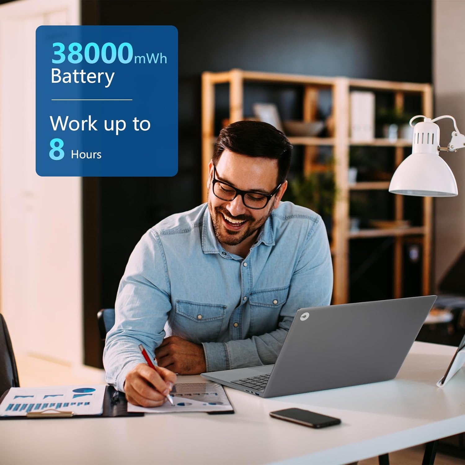 AMIAMO 15.6 Laptop - 12GB DDR4, 512GB SSD, Intel Celeron Quad Core Processor, Pre-Install Windows 11, Lightweight Computer with 1080P IPS FHD Display, USB 3.0, Bluetooth 4.2, 2.4/5G WiFi