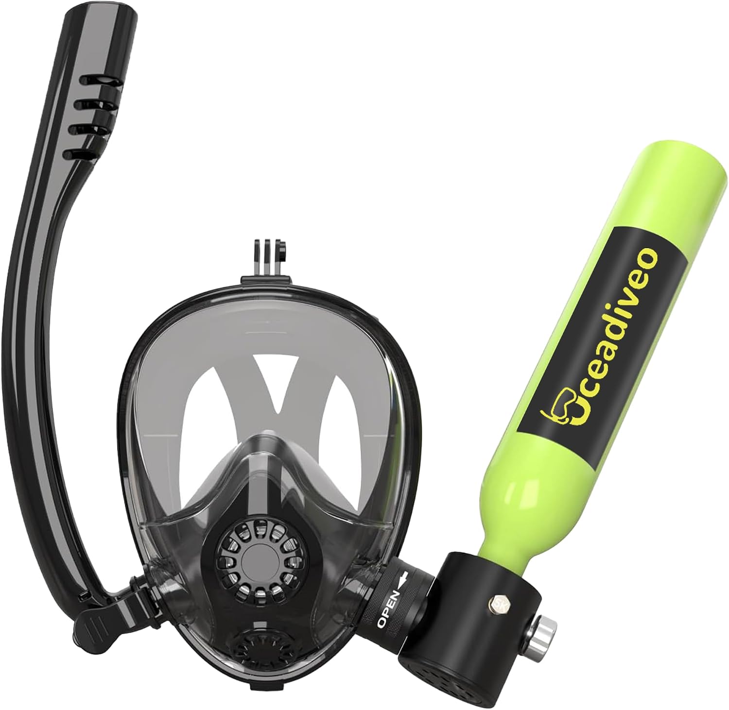 Mini Scuba Tank 0.5L for Underwater Breathing Training