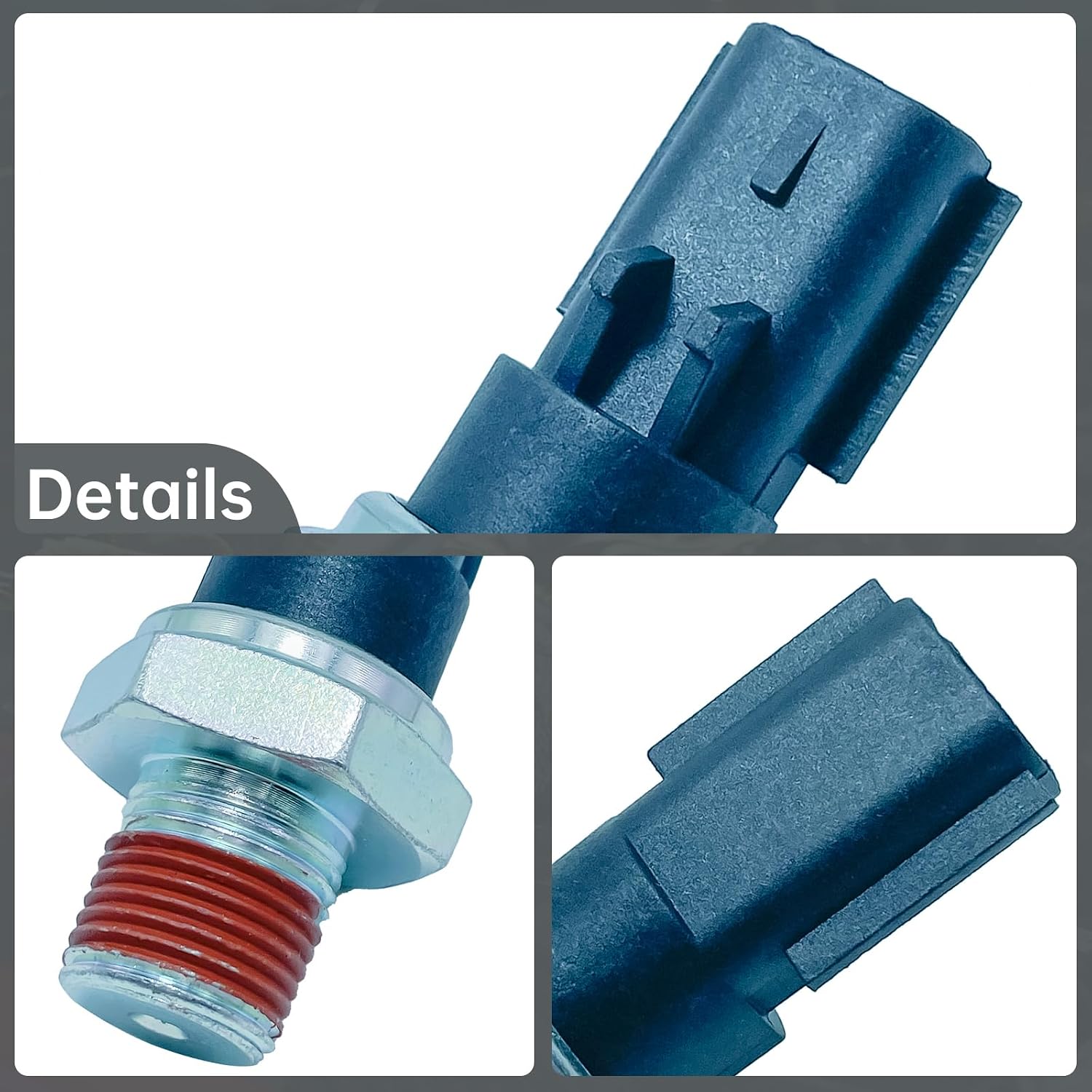 5149098AA Engine Oil Pressure Sensor Compatible with Dodge Neon, Nitro, Chrysler 300, Cirrus, Concorde, Pacifica, Sebring, Jeep Wrangler – Replaces 4608303AB, 4609026, 4687649