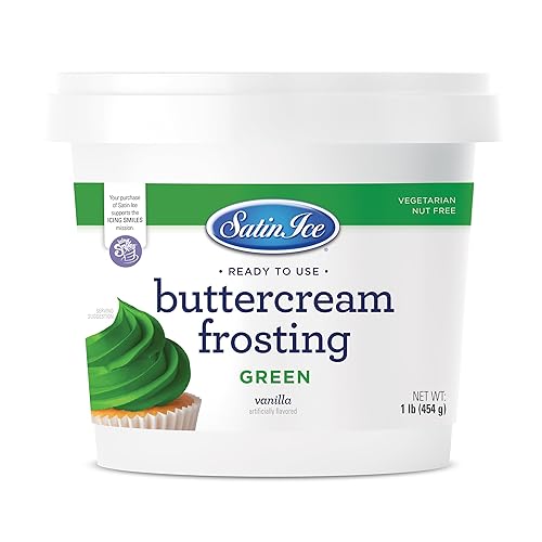 Satin Ice Green Buttercream Frosting - 1lb - Pail
