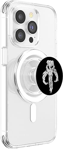 Miniatura 9 de PopSockets PopSockets PopSockets de Símbolo Mandaloriano de Star Wars agarre intercambiable para teléfonos y tabletas