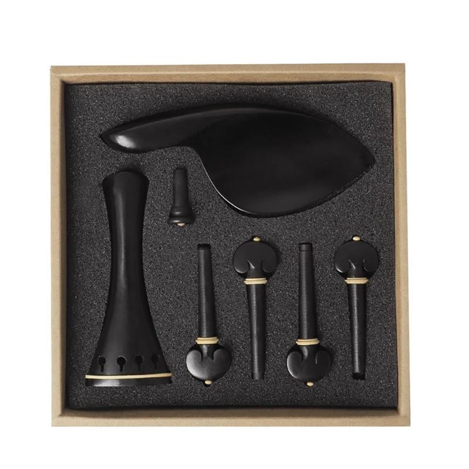 Set Di Quattro Pezzi Di Ricambio Per Violino 4/4 Di Accessori Per Strumenti A Corda Per Cordiera Per Cordiera