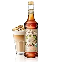 Vista 7 de Monin - Jarabe de Agave Orgánico, Dulce y de Sabor Completo, Ideal para Cualquier Bebida, Sin Gluten, No Transgénico (750 ml)