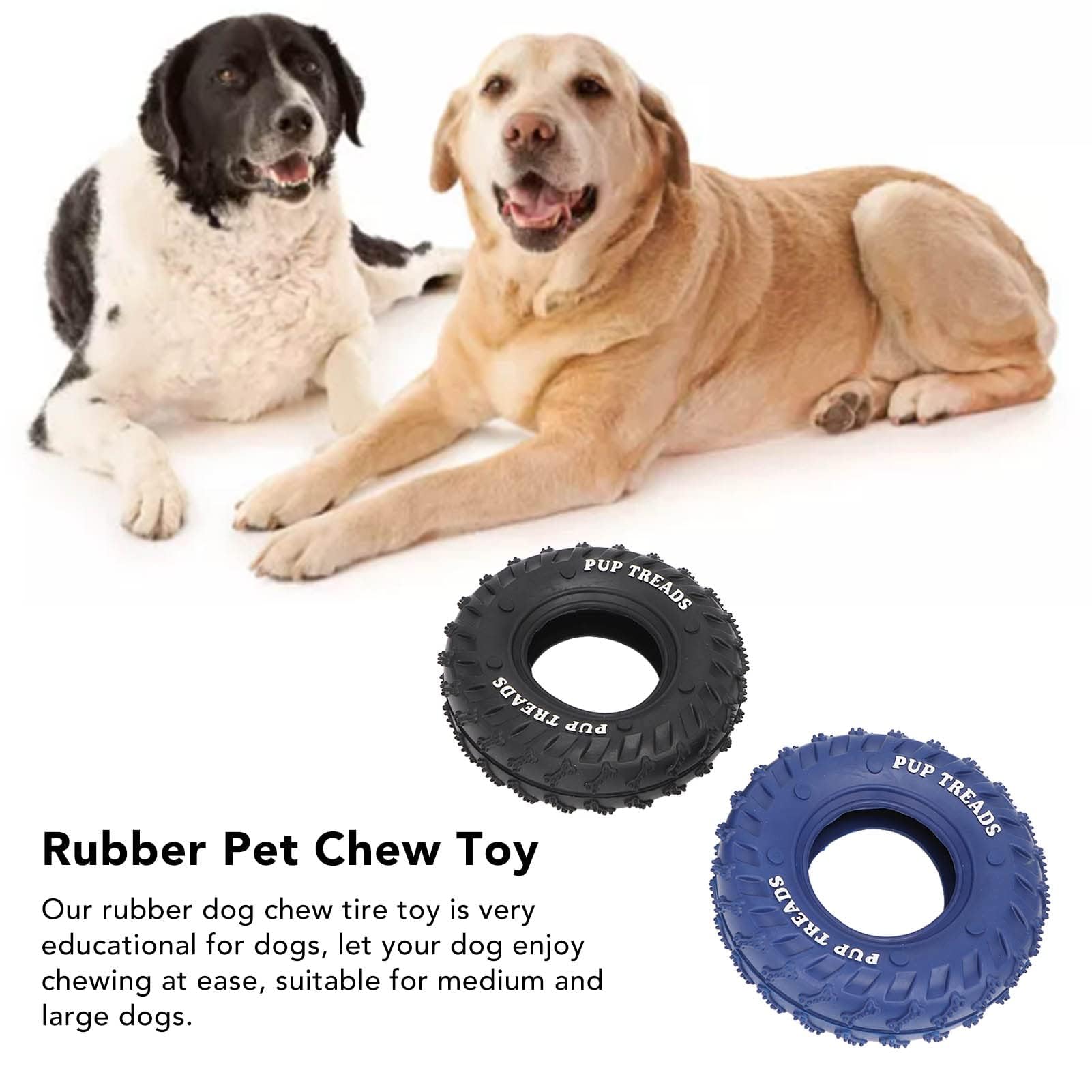 2 Pezzi Giocattoli da Masticare per Cani, Pneumatici di Gomma Giocattolo da Masticare per Cani Pneumatici Giocattolo da Masticare per Cani per Masticatori Aggressivi Giocattoli
