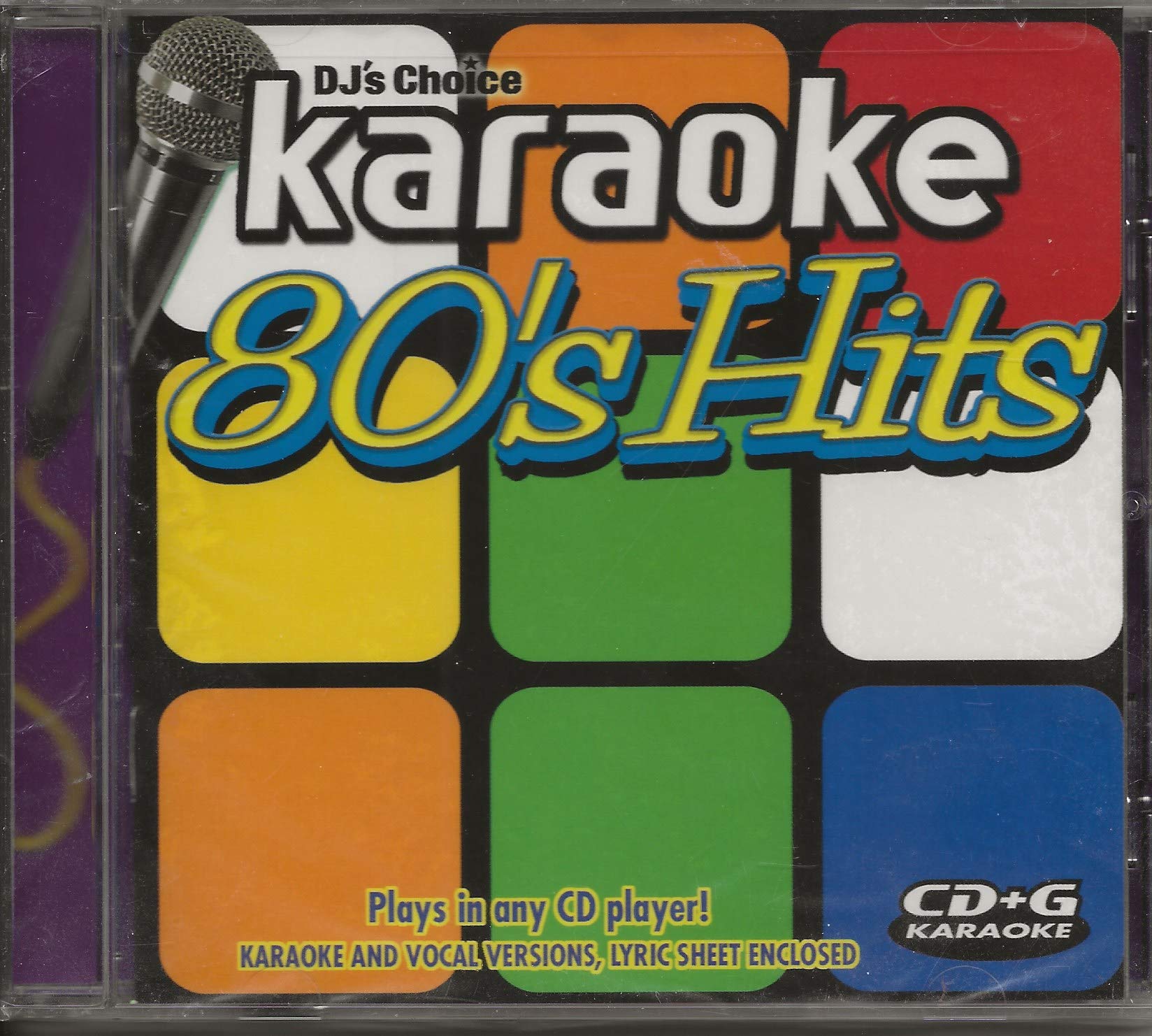 DJ's Choice Karaoke 80's Hits [Audio CD] Various Artists