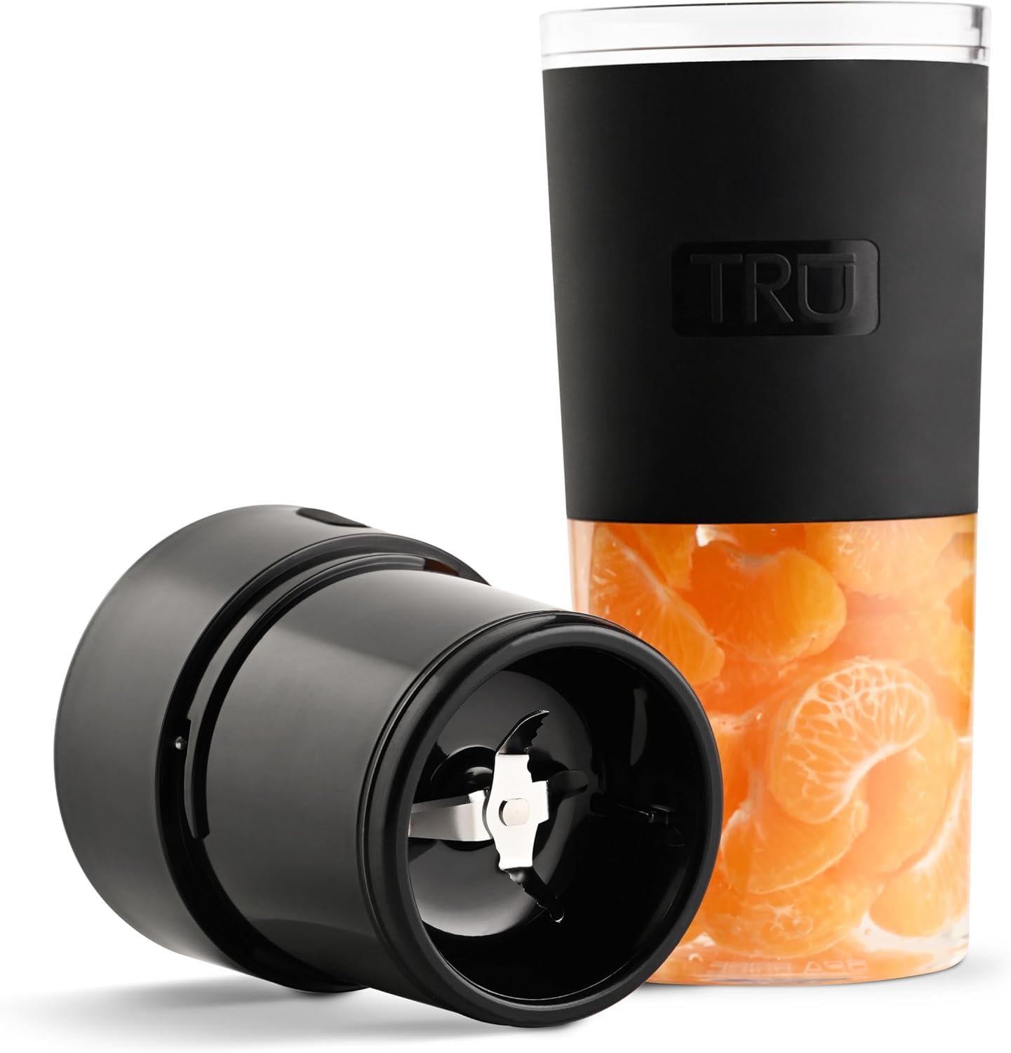TRU Hydration Blender with lid off