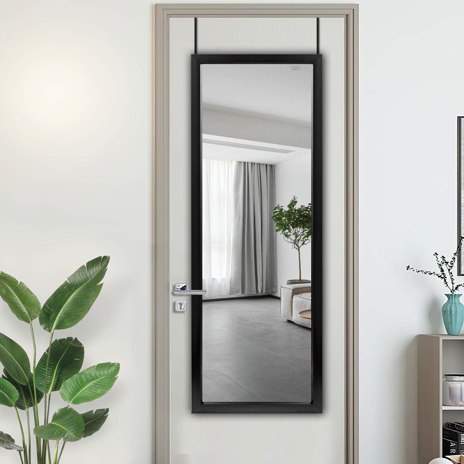 NeuType Door Mirror Full Length Mirror Door Hanging Mirror