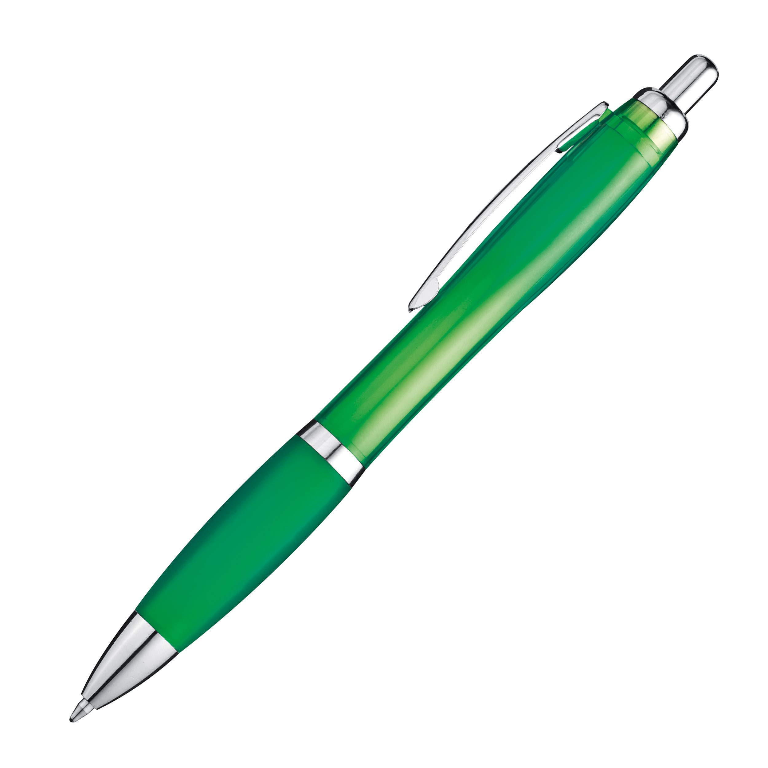 Bolígrafos Publicitarios NEWPORT - 500 Unidades, Color Verde, Impresión Personalizada Con Logo/Texto