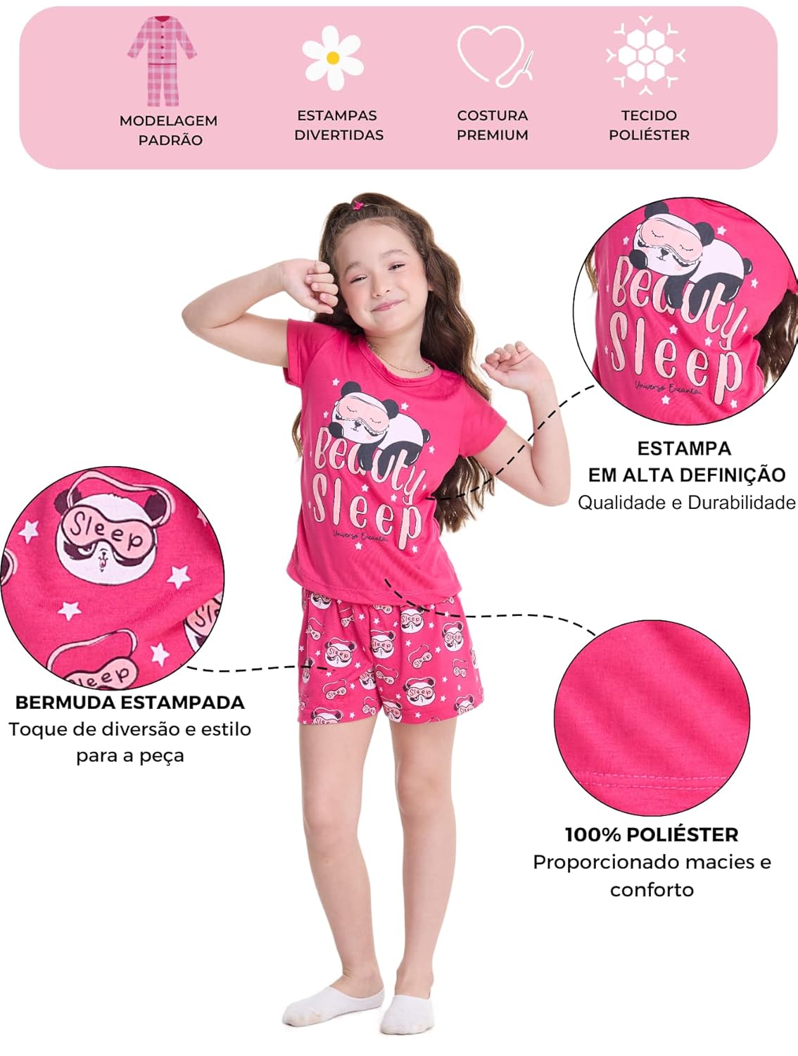 Kit Sortido 8 Peças Pijama Curto Infantil Menina – 4 Pijama Infantil Feminino Algodão em promoção! Veja a oferta e mais achadinhos de Pijamas & Fantasias Infantis 2 Hoje é o melhor dia para comprar Kit Sortido 8 Peças Pijama Curto Infantil Menina – 4 Pijama Infantil Feminino Algodão com aquele preço maroto! Promoção! Aproveite a oferta! 2