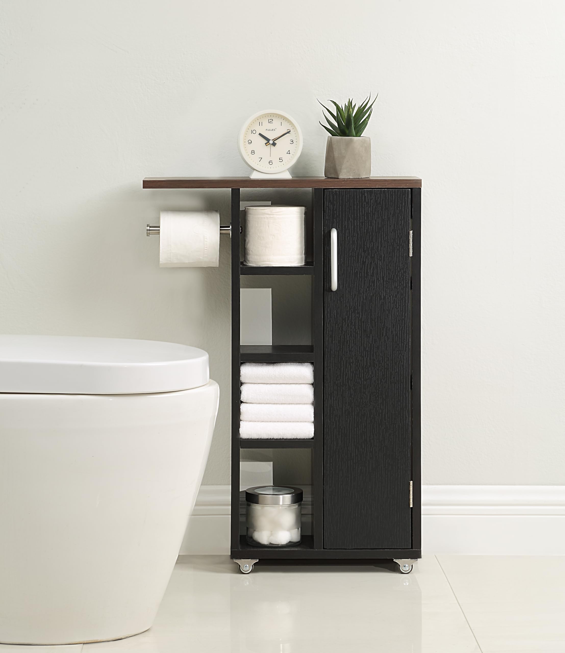 Amazon｜サニーポイント ハンドル付き超スリム トイレラック
