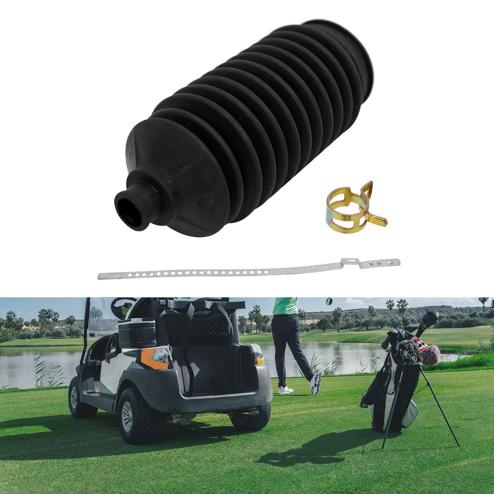 Soufflet De Direction (Botte De Cardan) En Caoutchouc - Protection Pour Articulation De Transmission - Pièce Auto