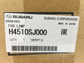 Subaru 2019-2024 Forester Genuine OEM Fog Lights LAMP LIGHT Kit H4510SJ000 New
