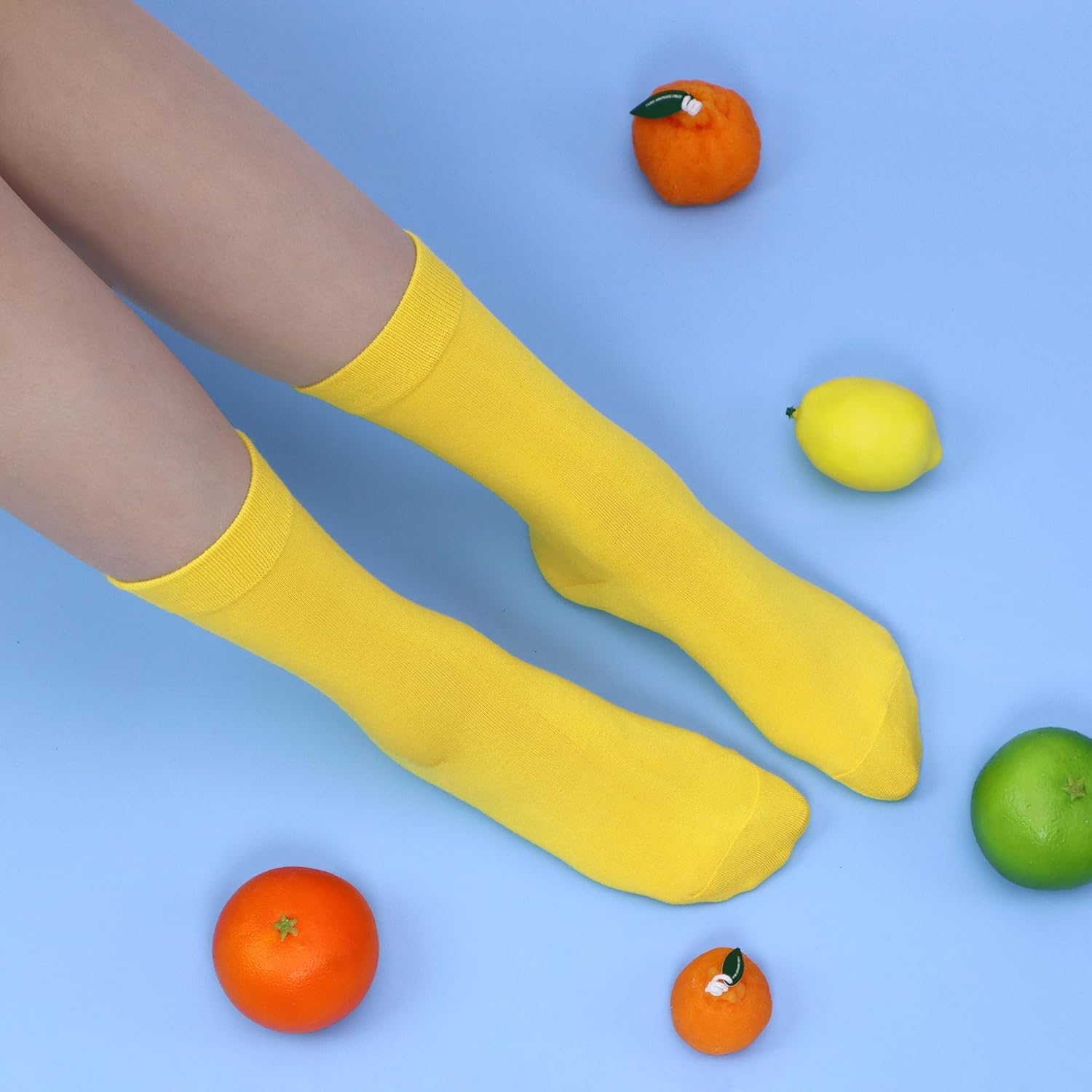 Viscose Bamboo Kids Crew Socks – Soft Vibrant Casual Length Fashion Socks for Boys and Girls 3 Pairs - Image 5