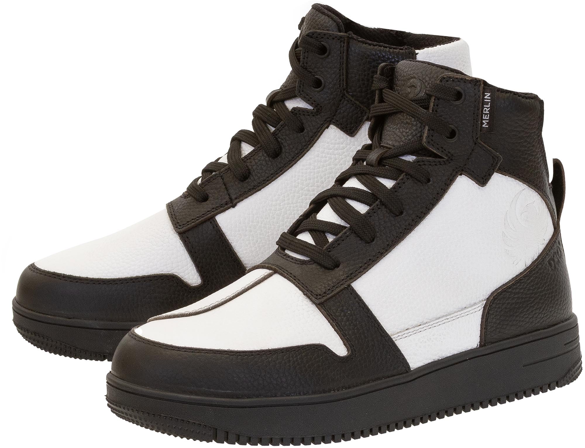 Merlin Forge D3O wodoodporne buty motocyklowe, czarny/biały, 41