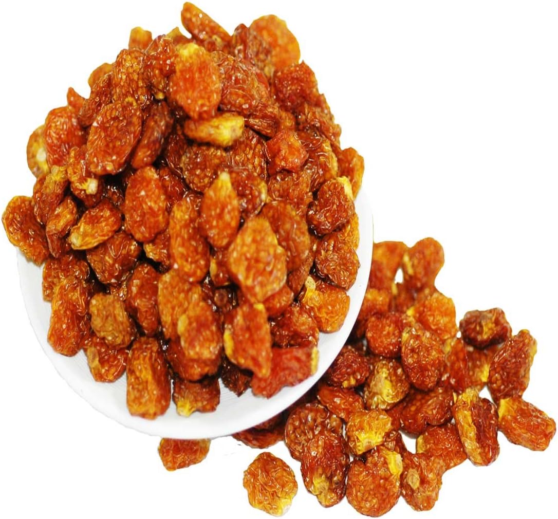 Indus Organics Golden Berries, 8 Oz (X2 of Bags), Sulfite Free, No Added Sugar, Premium Grade, Freshly Packed