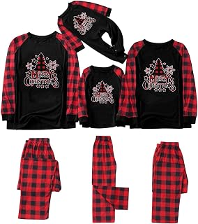 Christmas Pajamas for Family for Holiday Party Family Christmas Pajamas Matching Sets 2023 Family Jammies Matching Sets