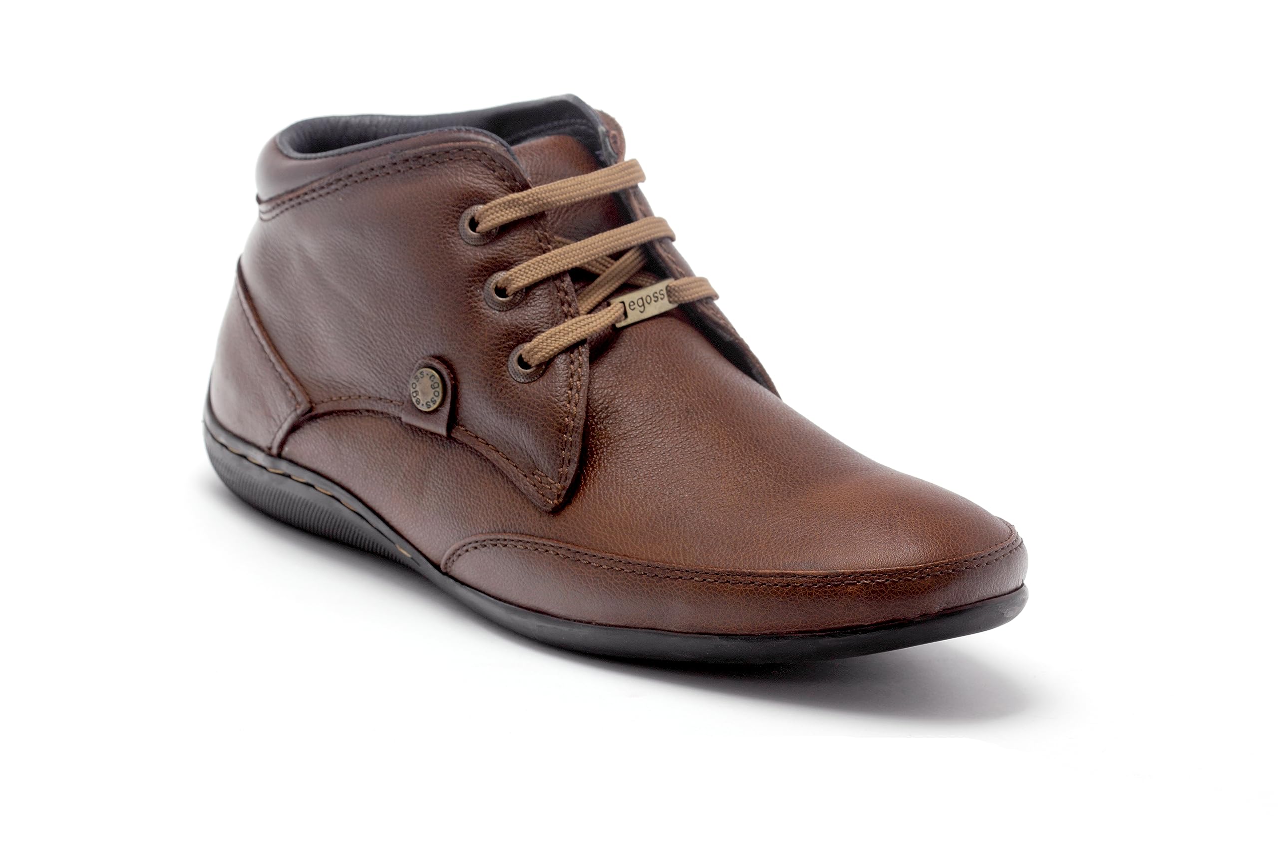 egossComforts Premium Genuine Leather Driving Shoe Boots for Men-G-549