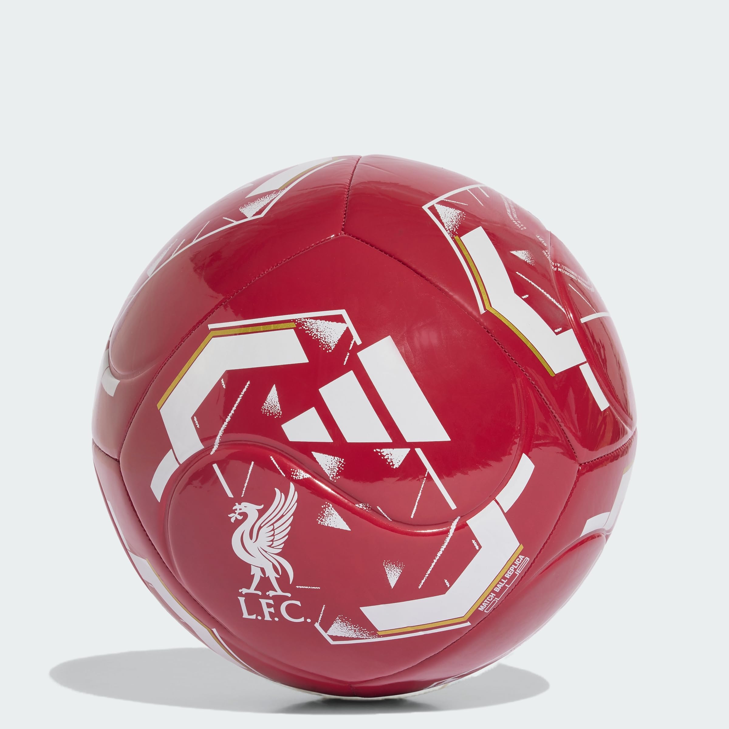 adidas Uniseks Liverpool Fc Home Club Recreation Ball, active maroon/white, 5