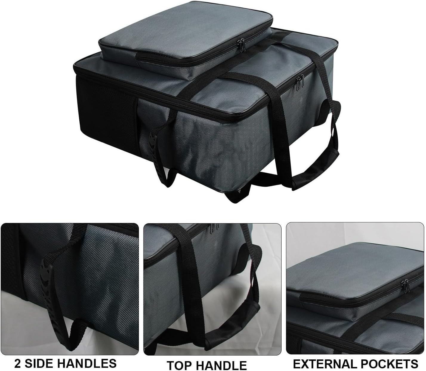 AF-WAN Carrying Storage Bag Case for Ninja SP151 Flip Toaster Oven Air Fryer (Bag Only) (Dark Gray)