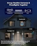 REOLINK CX410 2K PoE Security Camera Outdoor with F1.0 Aperture, True Color Night Vision, 1/1.8" Image Sensor, Adjustable Warm Light, Human/Vehicle/Pet Detection, Built-in Siren, 2-Way Talk