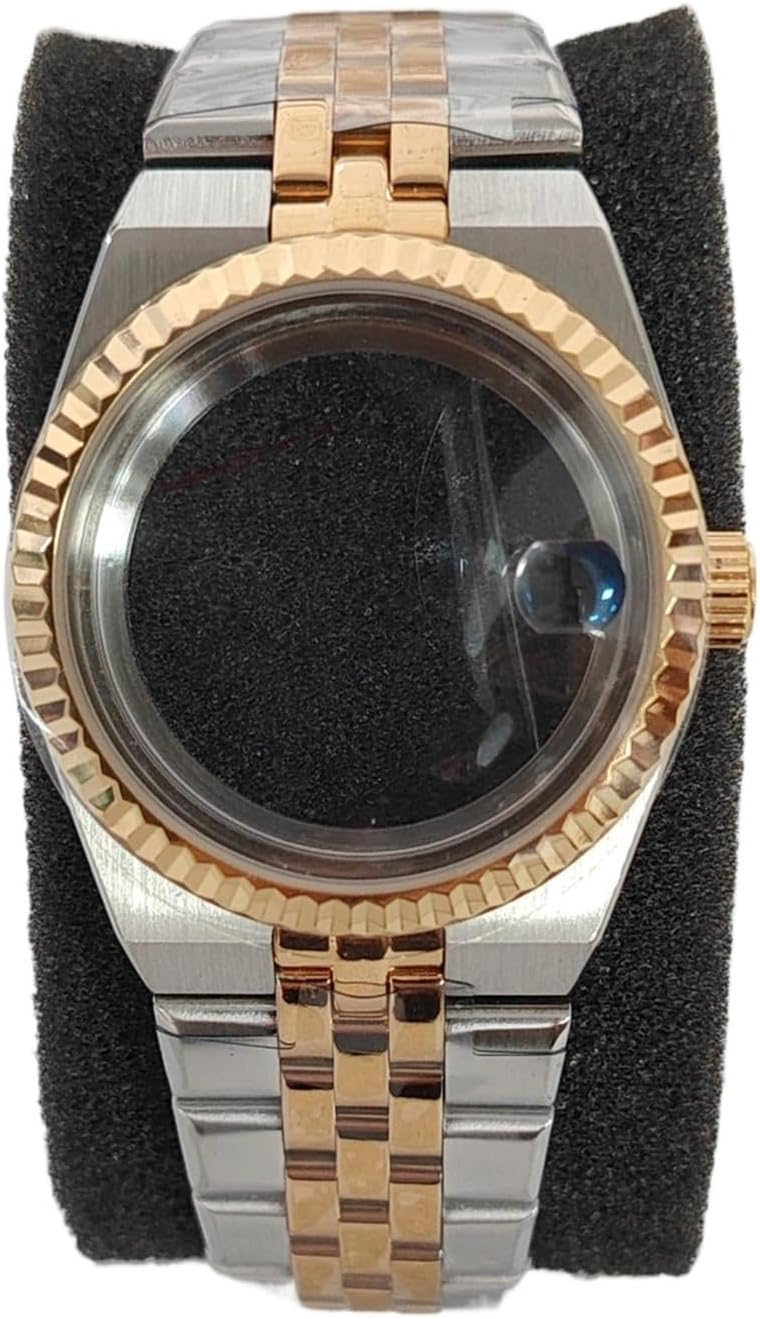 36mm Stainless Steel Watch Case for 30mm Dial - Compatible with NH35 Automatic Movement