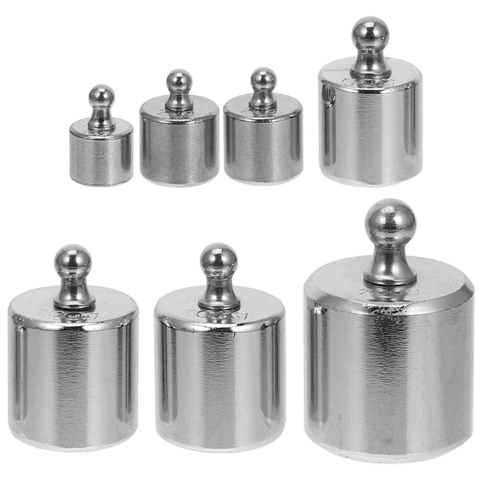 iplusmile 1set Calibration Weights for Digital Scales -Plated Standard Weights for Crafts Laboratory and Measurement Applications for Precise Results