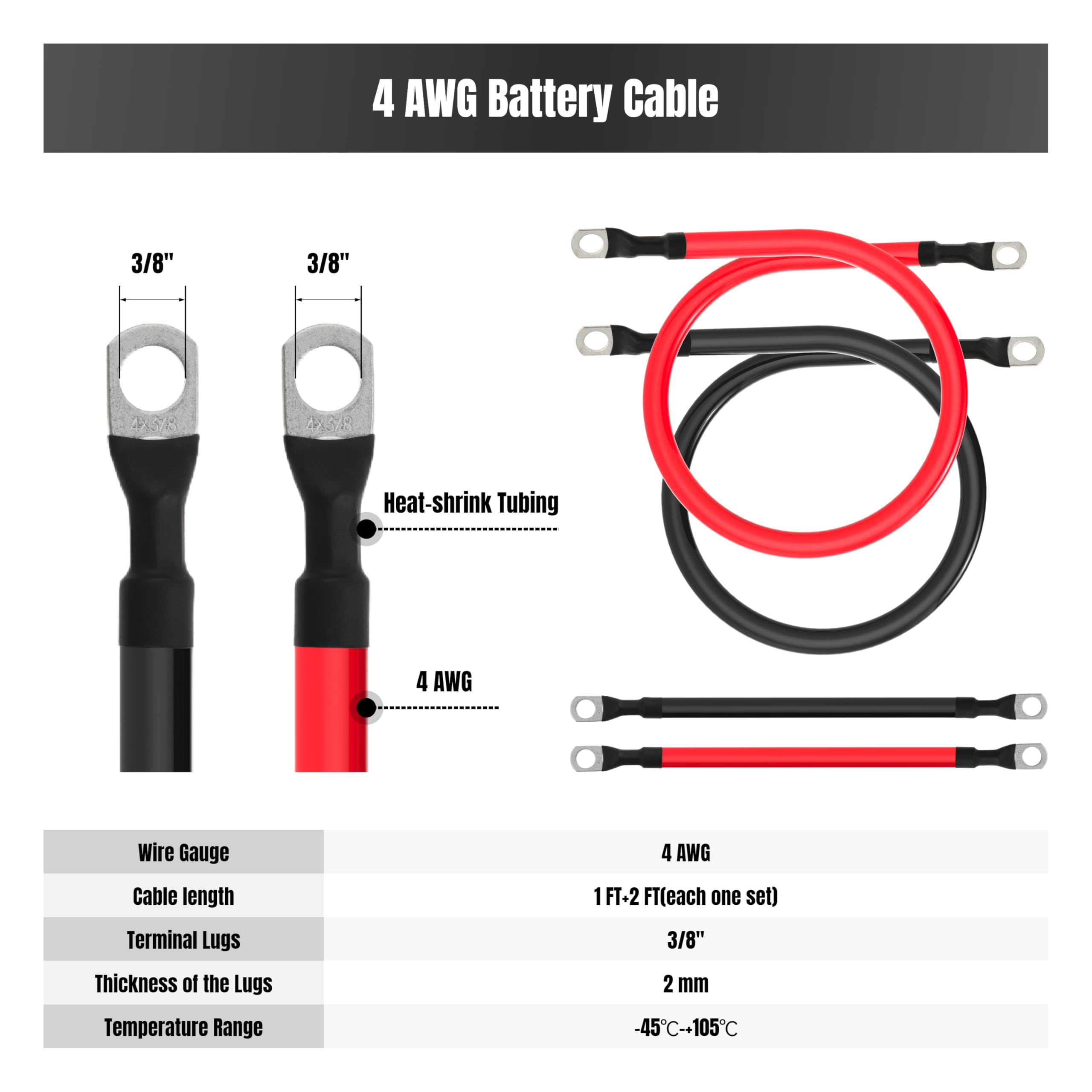 Amazing 4 Gauge Battery Cable Pictures