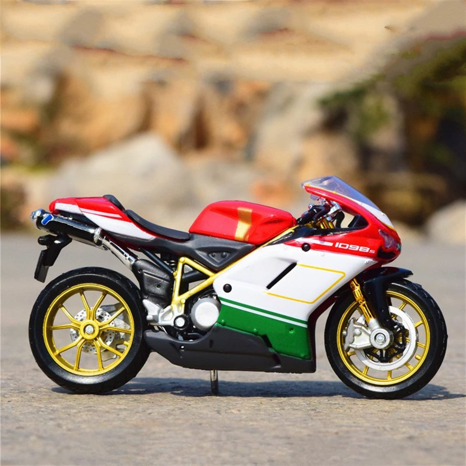 SEYXF Motorbike Toy 1:18 for Ducati 1098S Panigale V4 Alloy Motorcycle Model Toy Collecting