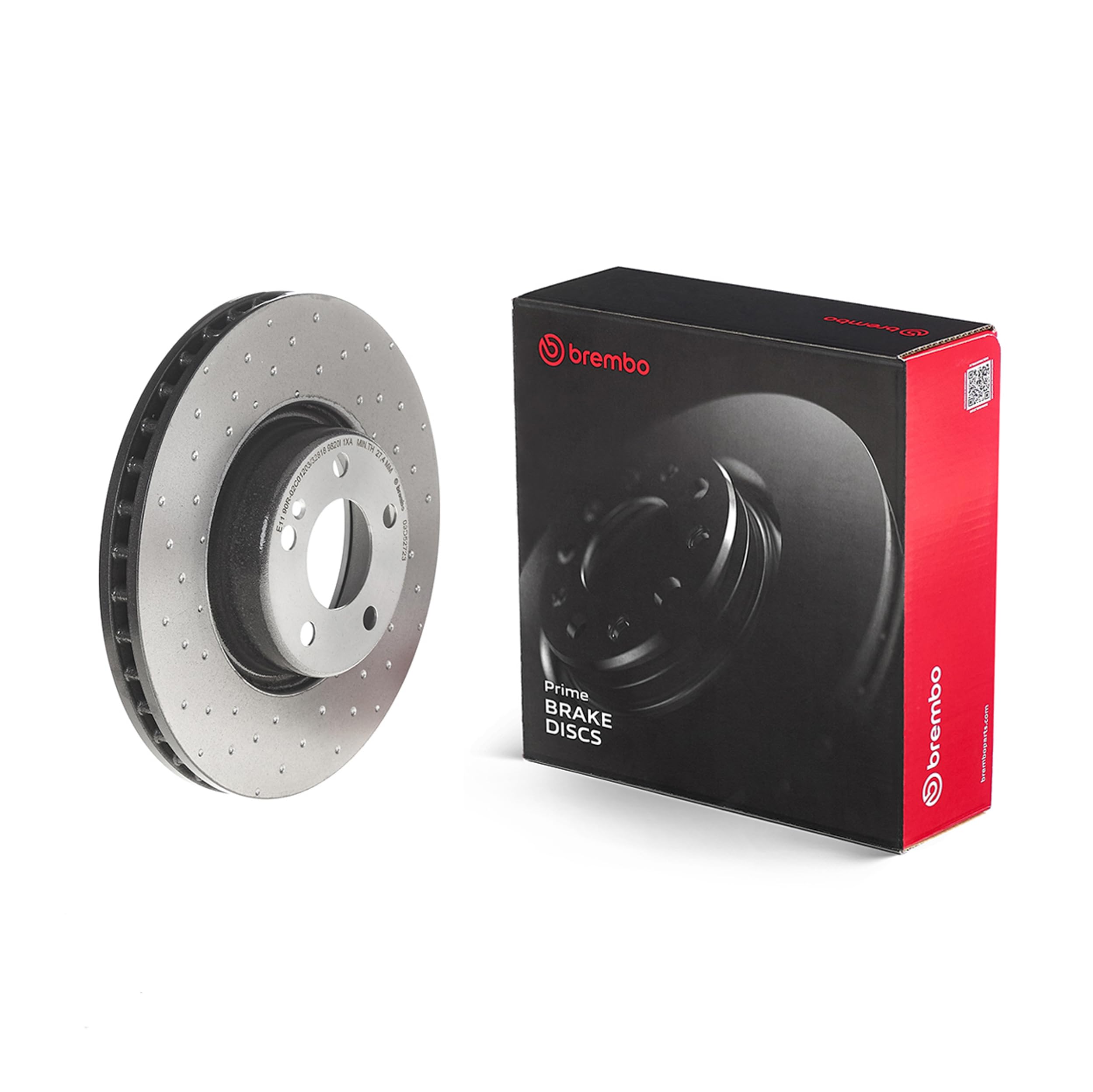 2 Disco de freno BREMBO 09.D527.23 CO-CAST DISCS LINE adecuado para
