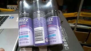 John Frieda Frizz Ease Moisture Barrier Hairspray, Firm Hold 2 oz ( Pack of 3)